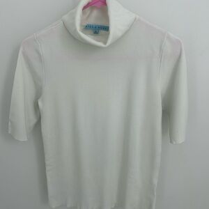 ANTONIO MELANI White Turtleneck Sweater